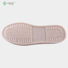 Autolavable sterilized cleanroom reusable Anti static ESD sterile pvc bottom canvas shoes